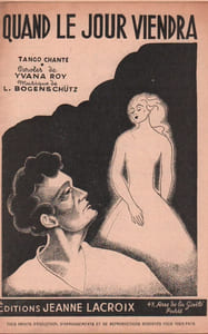 Partition de la chanson : Quand le jour viendra