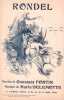 Partition de la chanson : Rondel        .  - Delemotte Maria - Fortin Constant