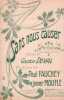 Partition de la chanson : Sans nous causer        .  - Fauchey Paul,Moufle Jenner - Deval Gaston