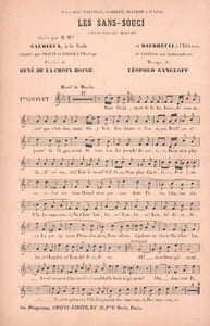 Partition de la chanson : Sans-souci (Les) Chansonnette Eldorado,Scala,Horloge (L')