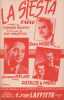 Partition de la chanson : La siesta        . Hélian Jacques,Patrice et Mario,Moreno Dario - Magenta Guy - Bonifay Fernand