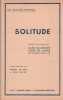 Partition de la chanson : Solitude        .  - Ellington Duke,Mills Irving - Valaire Robert,Valmy Jean,de Lange Eddie,Mills Irving,Ellington Duke