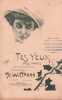 Partition de la chanson : Tes yeux        .  - Wittmann Thérèse - Wittmann Thérèse