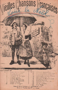 Partition de la chanson : Voici la Noël Chantée à l'exposition rétrospective de la Bastille Vieille chanson de France