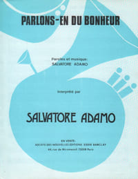 Partition de la chanson : Parlons en du bonheur