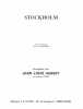 Partition de la chanson : Stockholm        . Aubert Jean-Louis - Aubert Jean-Louis - Aubert Jean-Louis