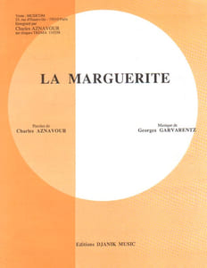Partition de la chanson : Marguerite (La)        