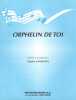 Partition de la chanson : Orphelin de toi        . Aznavour Charles - Aznavour Charles - Aznavour Charles