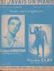 Partition de la chanson : Si j'avais un piano        . Aznavour Charles,Clay Philippe - Wagenheim Gaby - Aznavour Charles
