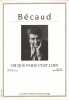 Partition de la chanson : Oh que Paris c'est loin        . Bécaud Gilbert - Bécaud Gilbert - Delanoé Pierre