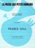 Partition de la chanson : Prière des petits humains (La)        . Gall France - Berger Michel - Berger Michel