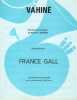 Partition de la chanson : Vahiné        . Gall France - Berger Michel - Berger Michel