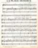 Partition de la chanson : Plage déserte (La)        .  - Datin Jacques - Buffet Annabel