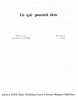 Partition de la chanson : Ce qui pouvait être        .  - Livon F. - Caussimon Jean-Roger