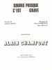 Partition de la chanson : Souris puisque c'est grave        . Chamfort Alain - Chamfort Alain,Moulin Marc - Duvall Jacques