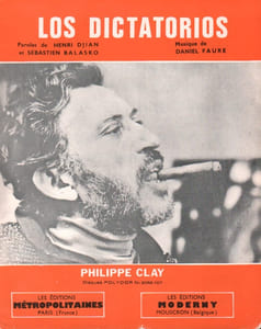 Partition de la chanson : Los dictatorios