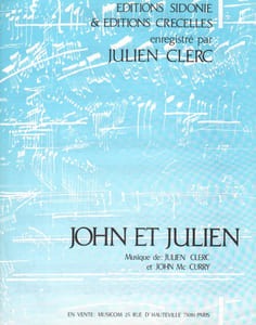 Partition de la chanson : John et Julien