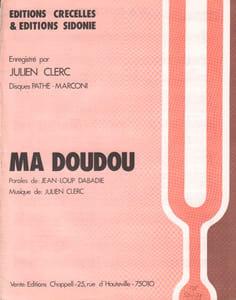 Partition de la chanson : Ma doudou