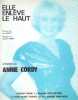 Partition de la chanson : Elle enlève le haut        . Cordy Annie - Dorpe Claude - Genty Eric