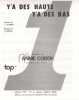 Partition de la chanson : Y ' a des hauts y ' a des bas        . Cordy Annie - Gustin Gérard - Schmitt Jean