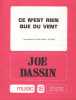 Partition de la chanson : Ce n'est rien que du vent        . Dassin Joe - Dassin Joe - Delanoé Pierre,Lemesle Claude