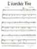 Partition de la chanson : Ecorchée vive (L')        . Dutronc Jacques - Dutronc Jacques - Segalen Anne
