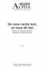 Partition de la chanson : On nous cache tout, on nous dit rien        . Dutronc Jacques - Dutronc Jacques - Lanzmann Jacques