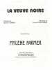 Partition de la chanson : Veuve noire ( La )        . Farmer Mylène - Boutonnat Laurent - Farmer Mylène