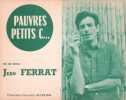 Partition de la chanson : Pauvres petits c...        . Ferrat Jean - Ferrat Jean - Ferrat Jean