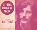 Partition de la chanson : Si j'étais peintre ou maçon        . Ferrat Jean - Ferrat Jean - Ferrat Jean