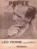 Partition de la chanson : Pépée        . Ferré Léo - Ferré Léo - Ferré Léo