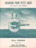 Partition de la chanson : Chanson pour petit bout        . Ferrer Nino - Ferrer Nino - Ferrer Nino