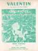 Partition de la chanson : Valentin        . Ferrer Nino - Ferrer Nino - Ferrer Nino