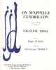 Partition de la chanson : On m'appelle cendrillon        . Goya Chantal - Debout Jean-Jacques - Dumas Roger