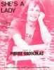 Partition de la chanson : She' s a lady        . Groscolas Pierre - Groscolas Pierre - Moisan Jessica,Woods-Hill D.