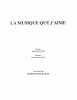 Partition de la chanson : Musique que j'aime (La)        . Hallyday Johnny - Hallyday Johnny - Mallory Michel