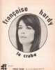 Partition de la chanson : Crabe (Le)        . Hardy Françoise - Estardy Bernard - Roda-Gil Etienne