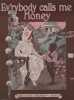 Partition de la chanson : Ev'rybody calls me honey        .  - Straight Charley - Lyons Joe