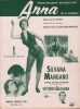 Partition de la chanson : Anna ( El negro Zumbon ) Avec Gaby Morlay, Raf Vallone, Jacques Dumesnil et Vittorio Gassman     Anna  . Mangano Silvana - ...