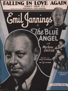 Partition de la chanson : Falling in love again (Can't help it) Avec Emil Jannings et Kurt Gerron The Blue Angel (L'Ange bleu )