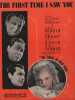 Partition de la chanson : First time i saw you Avec Edward Arnold, Cary Grant, Jack Oakie, Frances Farmer     Toast of new york (The)  .  - shilkret ...