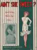 Partition de la chanson : Ain’t she sweet ?        . Hanshaw Annette - Ager Milton - Yellen Jack