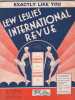 Partition de la chanson : Exactly like you      International Revue  .  - Mc Hugh Jimmy - Fields Dorothy