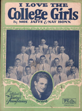 Partition de la chanson : I love the College Girls . Waring's Pennsylvanians - Jaffe Moe,Bonx Nat - Jaffe Moe,Bonx Nat
