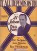 Partition de la chanson : It all depends on you        . Jolson AL. - Henderson Ray,De sylva Buddy,Brown Lew - Brown Lew,de Sylva Bud,Henderson Ray