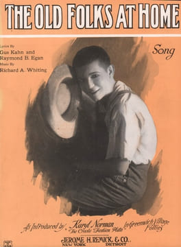 Partition de la chanson : Old Folks at Home (The) George Francis Peduzzi (13 juin 1897 – 25 août 1947), connu professionnellement sous le nom de Karyl ...