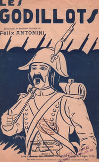Partition de la chanson : Godillots sont lourds (Les) Ritournelle et Harmonie Nouvelle de Félix Antonini Chanson de route