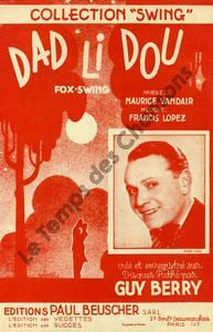 Partition de la chanson : Dad Li Dou