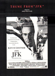 Partition de la chanson : Theme from " JFK " Partition du film " JFK " pour piano avec Kevin Costner en vedette principal JFK ( President John Fitzgerald Kennedy )