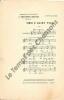 Partition de la chanson : Voeu &agrave; Saint yves Extraite des chansons de Bretagne       . Botrel Th&eacute;odore - Botrel Th&eacute;odore - Botrel Th&eacute;odore